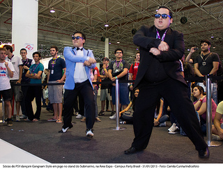 Gangnam Style na Área Expo
