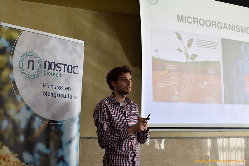 Enrique Cat, CEO de Nostoc Biotech.